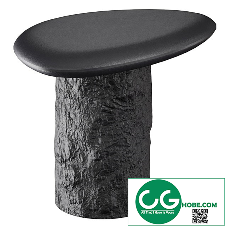 Galisteo Pebble End Table