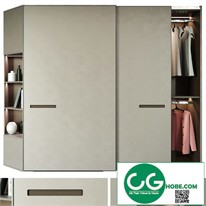 Modern laconic wardrobe 
