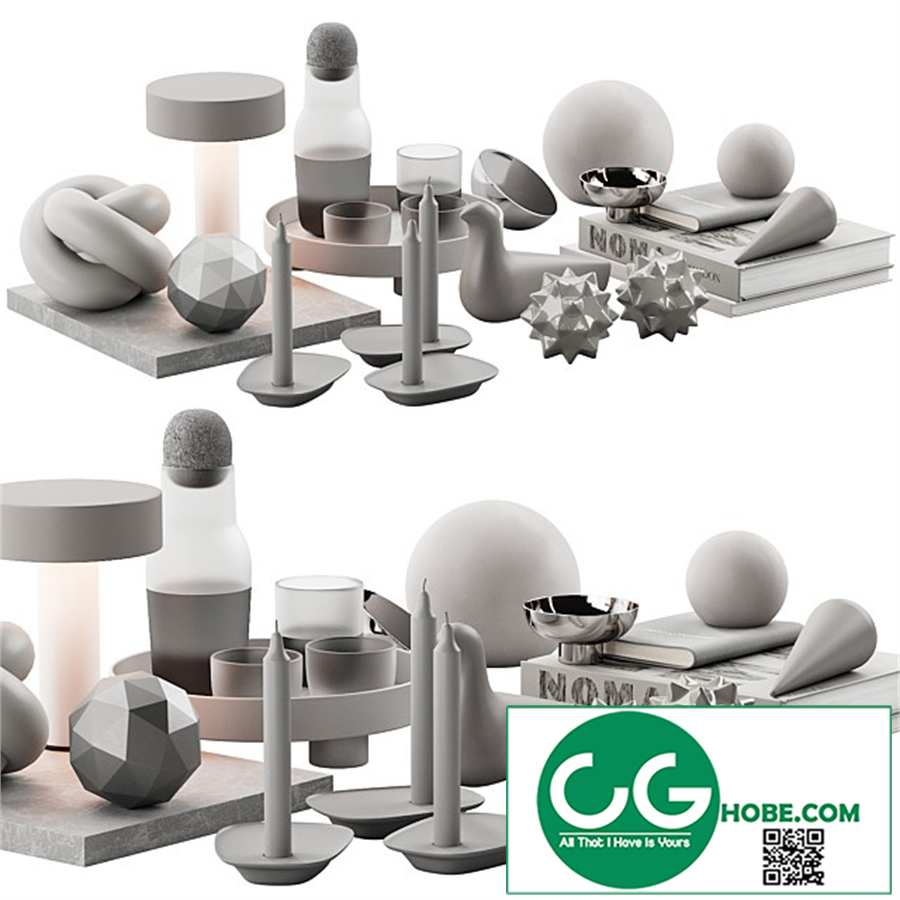 023 GRAY decorative