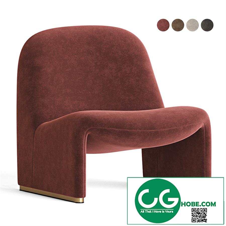 Boucle Alky Lounge Chair