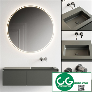Inbani Strato Vanity Unit Set 6