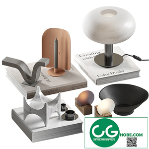 Coffee table decor set 035