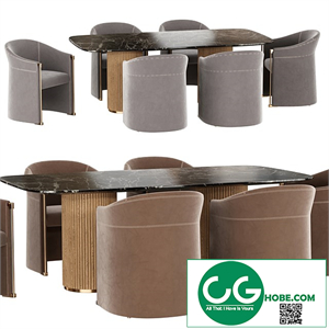 Dining set 033 Elida chair