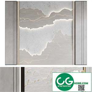 Decorative wall panel №7