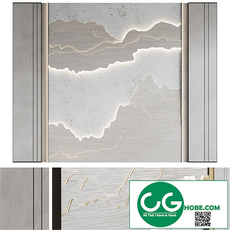 Decorative wall panel №7