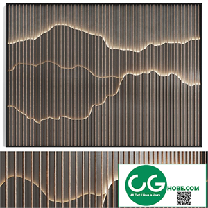 Decorative wall panel №9