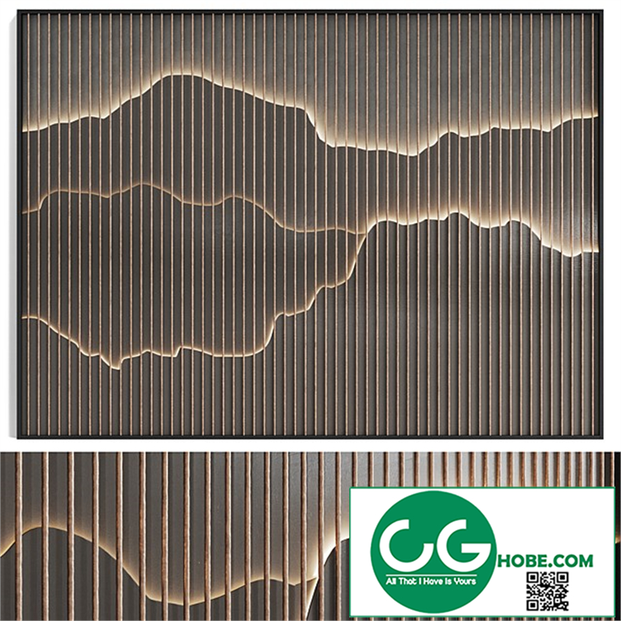 Decorative wall panel №9