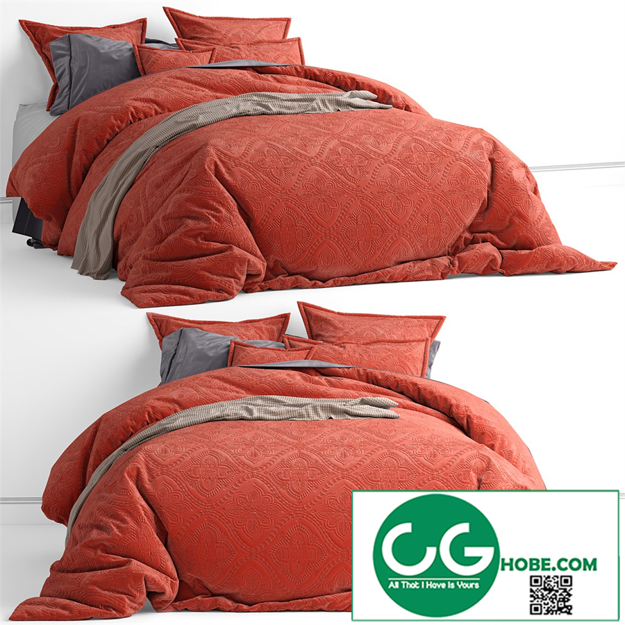 Adairs Bianca Terracotta Bed
