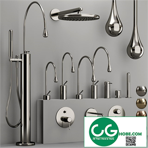 GESSI GOCCIA bathroom faucet collection