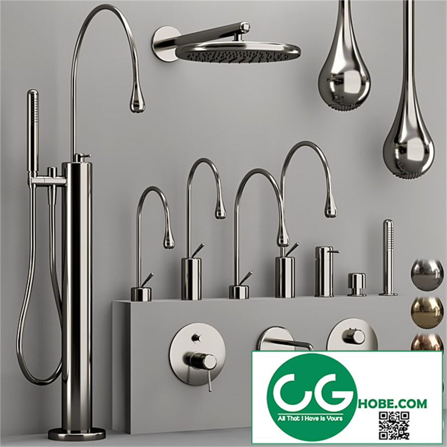 GESSI GOCCIA bathroom faucet collection