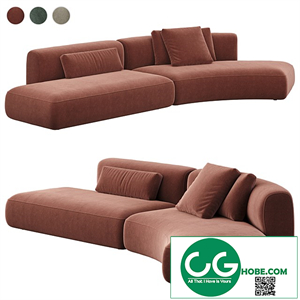 MDF ITALIA Cozy Curve Sofa