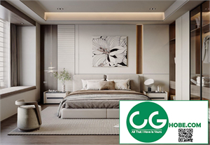 Modern Bedroom 31 3D Model