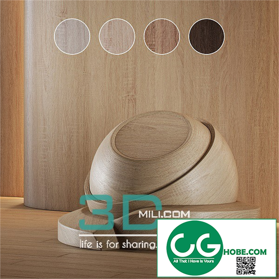 Wood Oak set