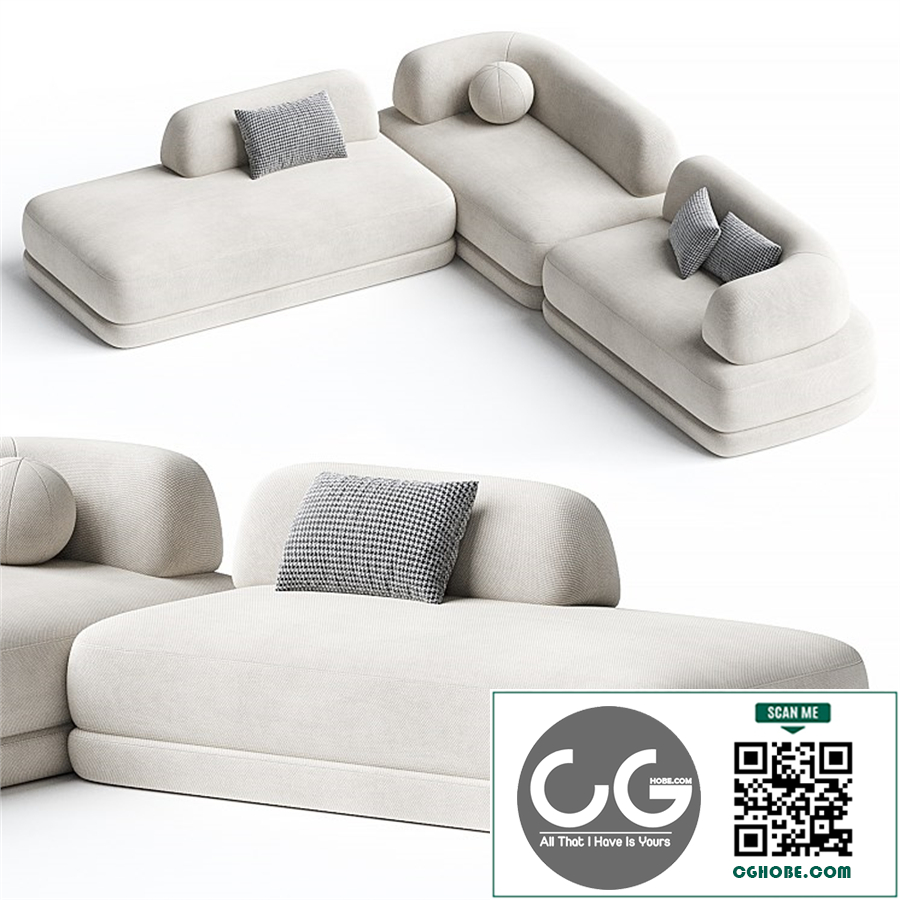 Sectional sofa By Zanotta
