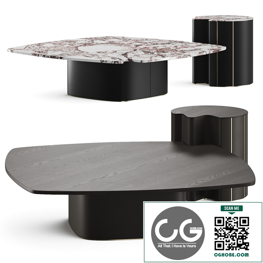 Giorgetti Mia & Woody Coffee Tables