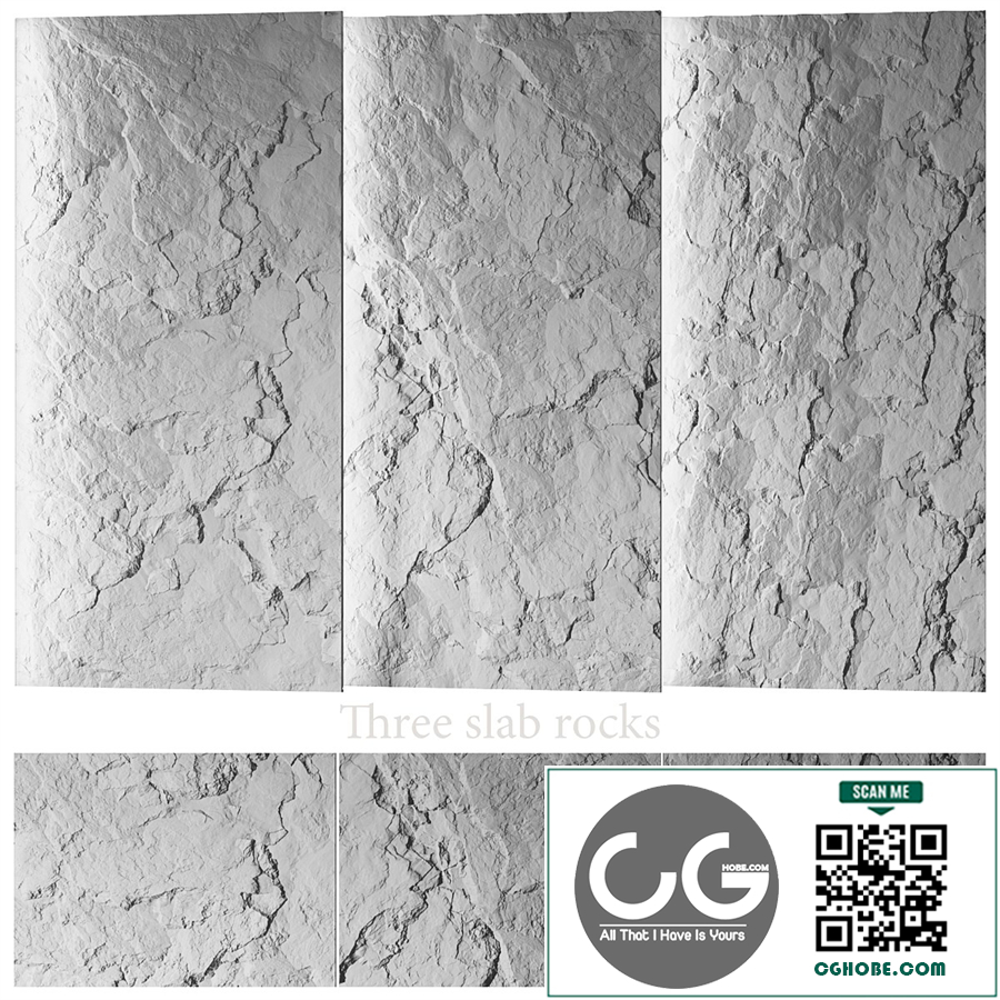 rock slab set