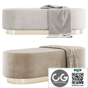 The Pill Ottoman by Mod Shop