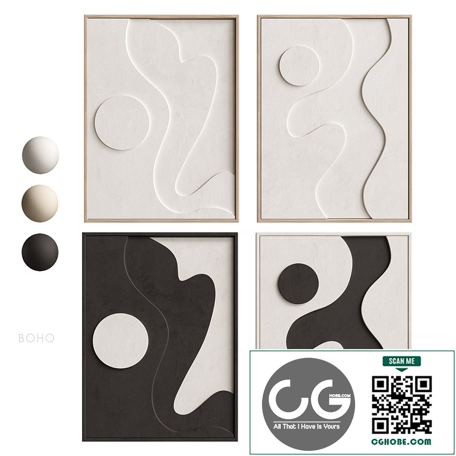 3DArt Relief Boho NG1
