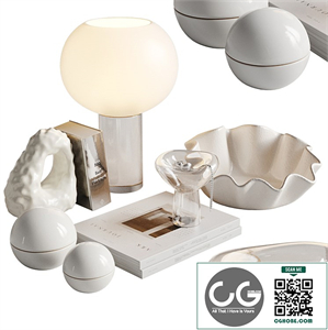 Decorative set White