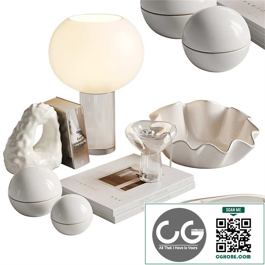 Decorative set White