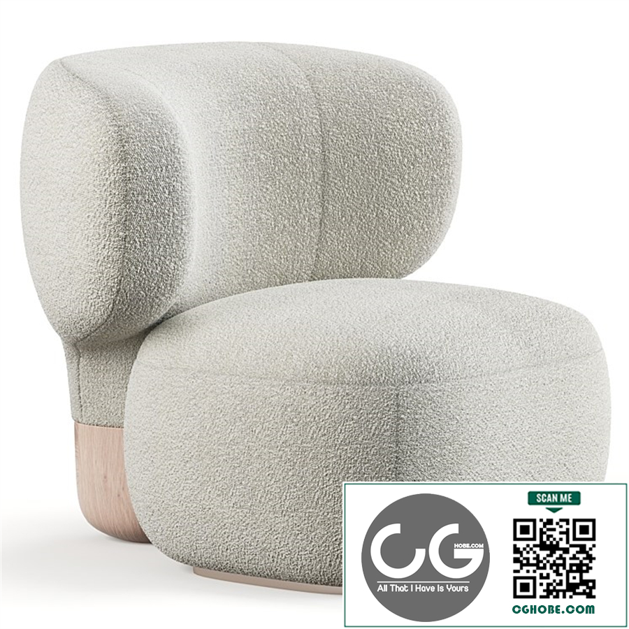 Asawa Lounge Chair by Secolo
