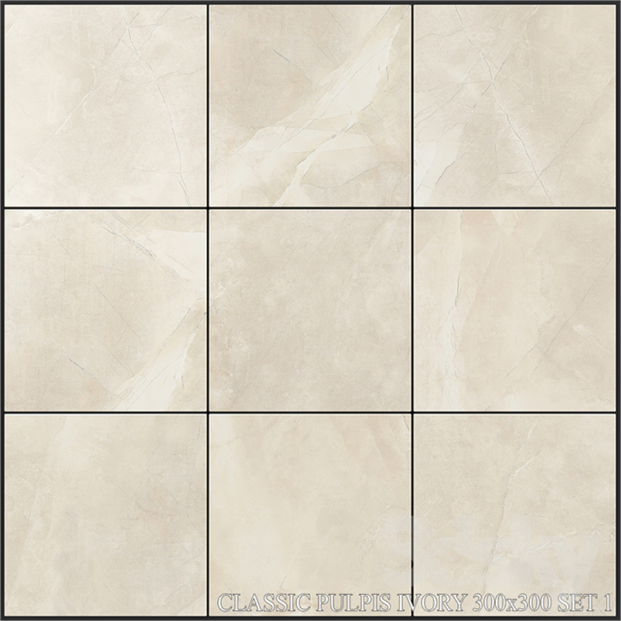 Yurtbay Seramik Classic Pulpis Ivory 300x300 Set 1