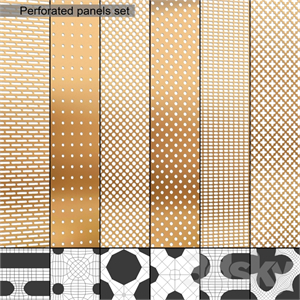 Perforated panels
