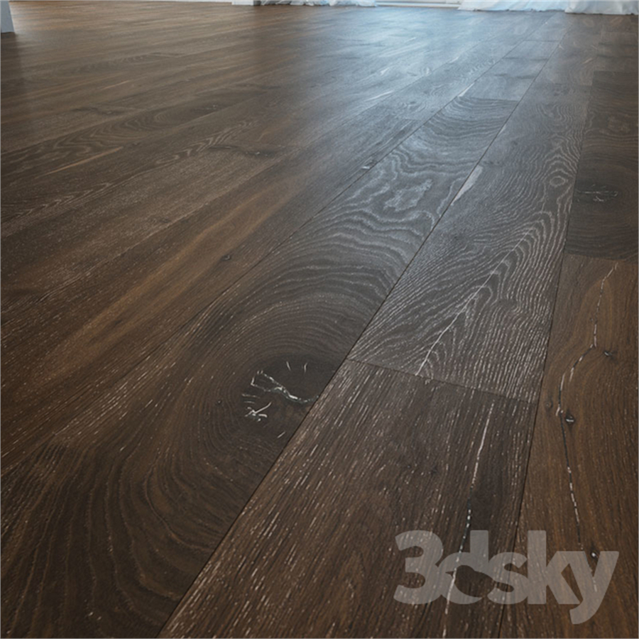 Borneo wooden oak floor