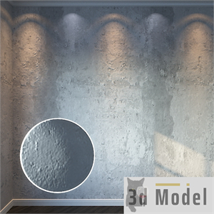 Decorative Stucco 129 - 8K Material