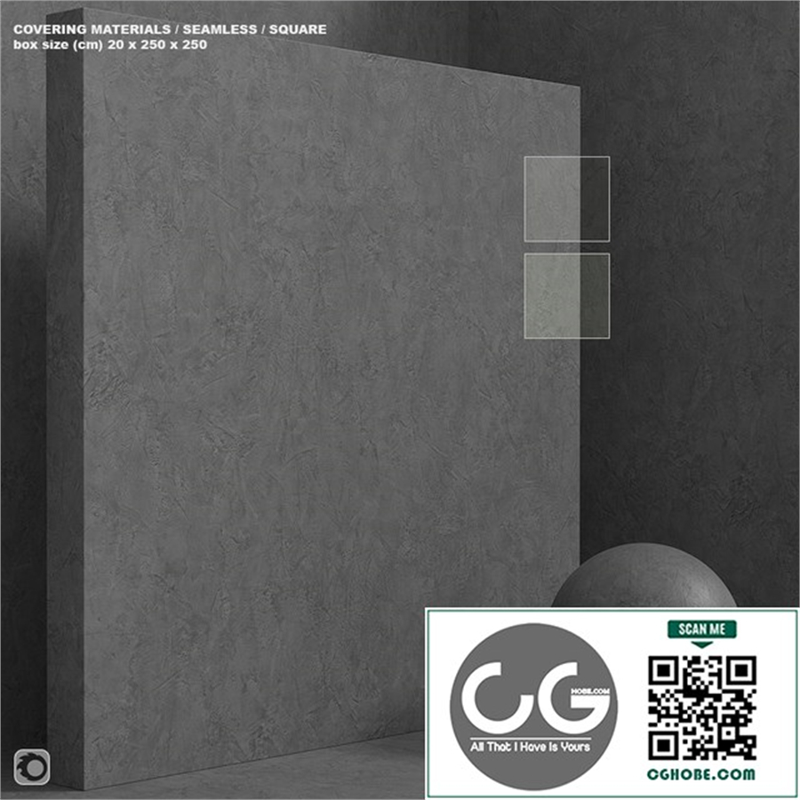 Material (seamless) - concrete plaster set 156