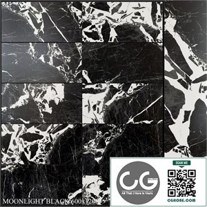 Yurtbay Seramik Moonlight Black 600x1200