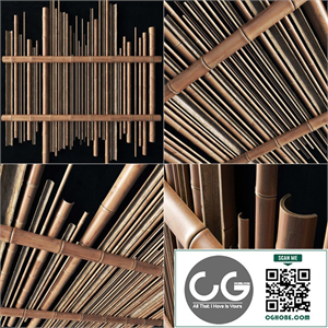 Bamboo gutter decor n1 / Bamboo Gutter Decor