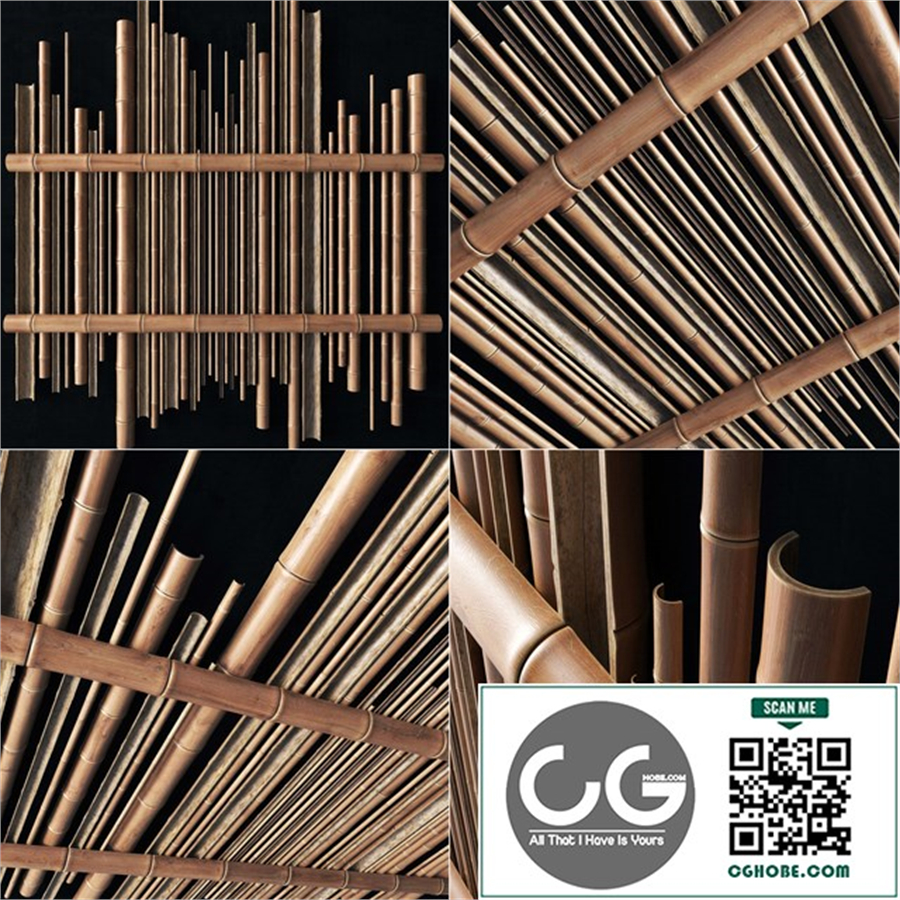 Bamboo gutter decor n1 / Bamboo Gutter Decor