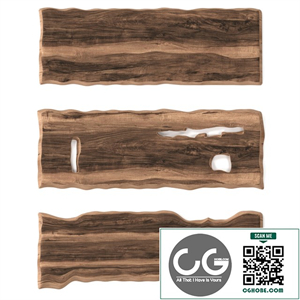 Wooden slabs