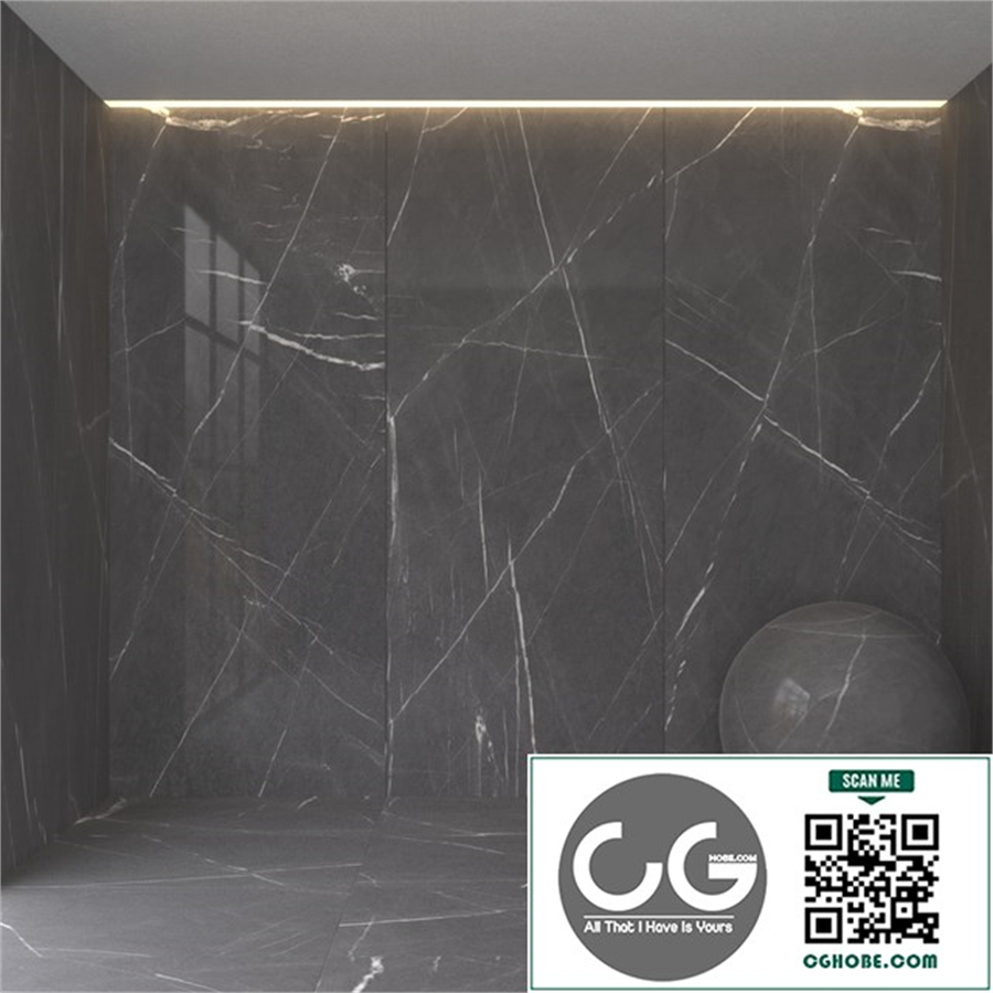 Graphite marble