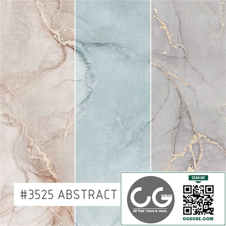 Creativille | Wallpapers | 3525 Abstract Stone with Golden Veins