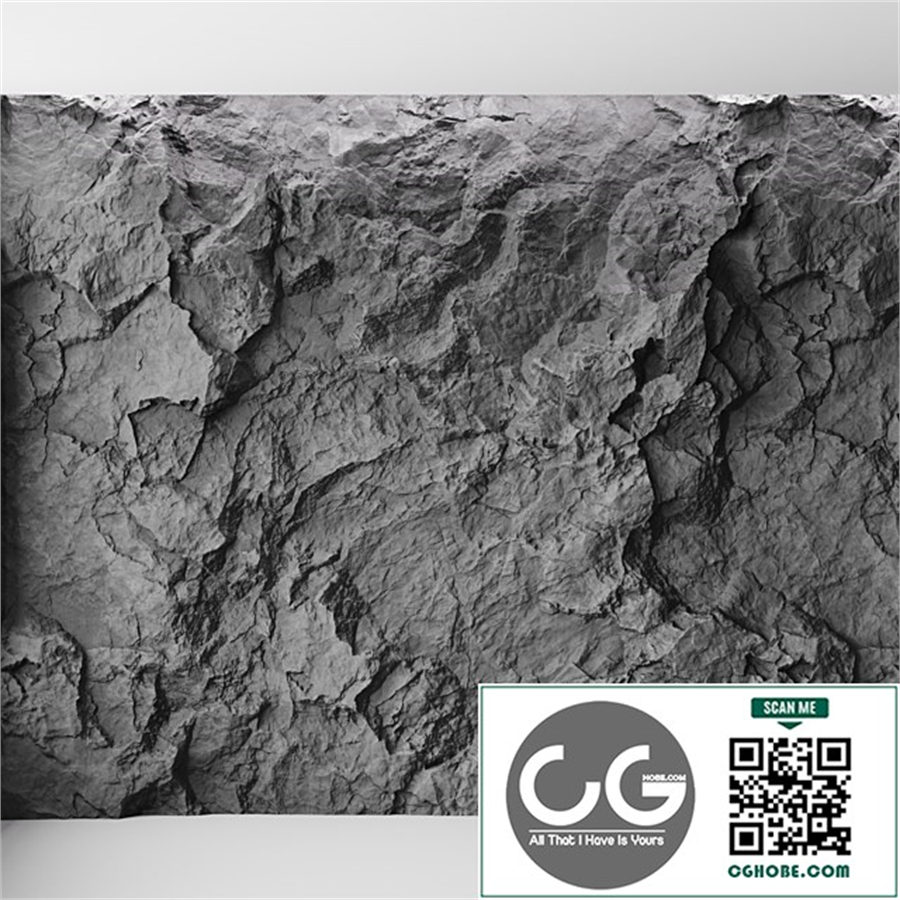 Rock cliff wall №10