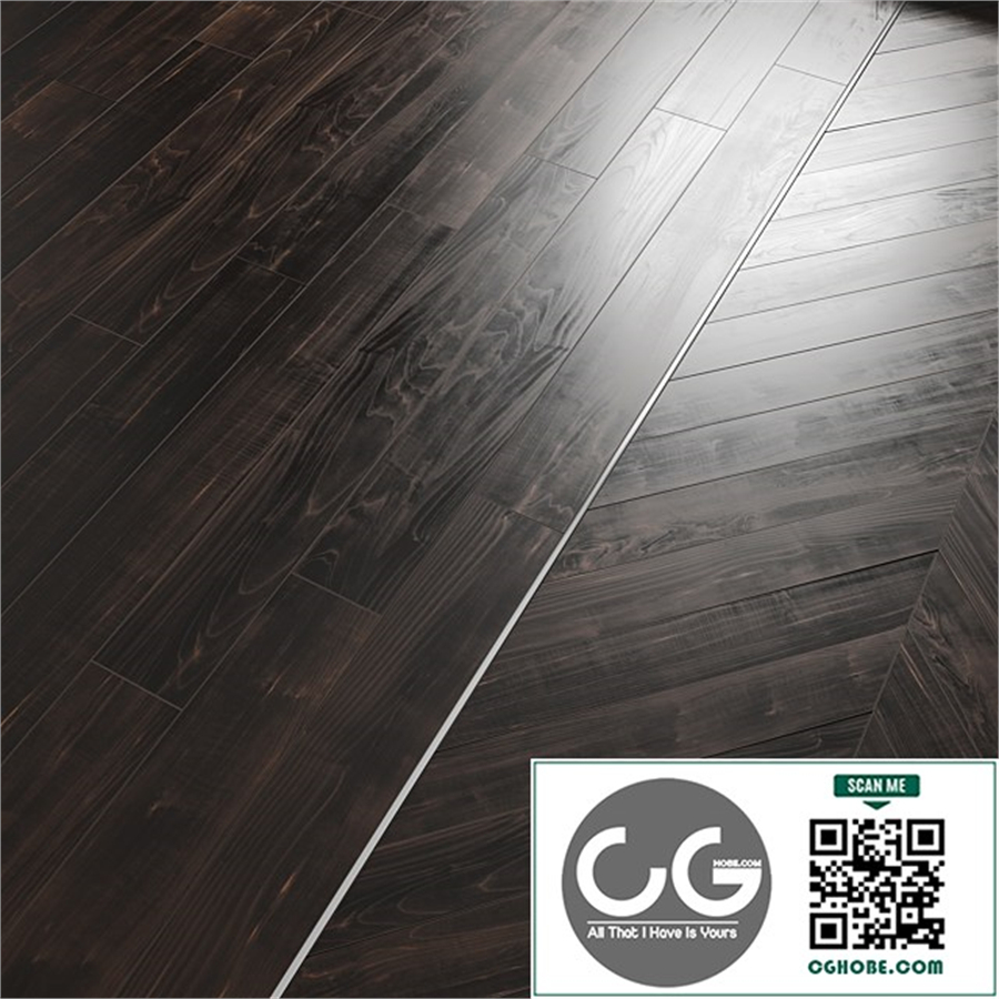 AVE Floor Dark Perfect Oak (Laminate and Chevron Tiles)