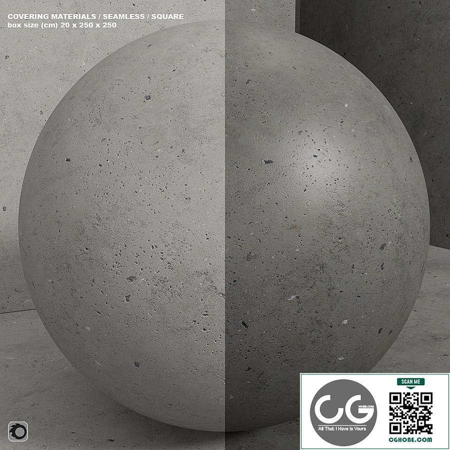 Material (seamless) - concrete plaster set 169