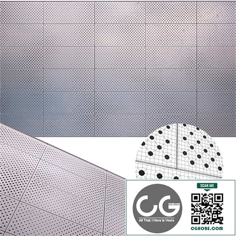 perforated panel 32