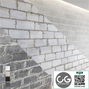 Block wall set 01