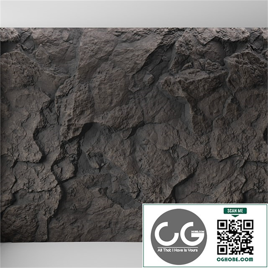 Rock cliff wall №16
