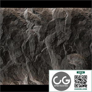 Stone Cliff Wall # 12