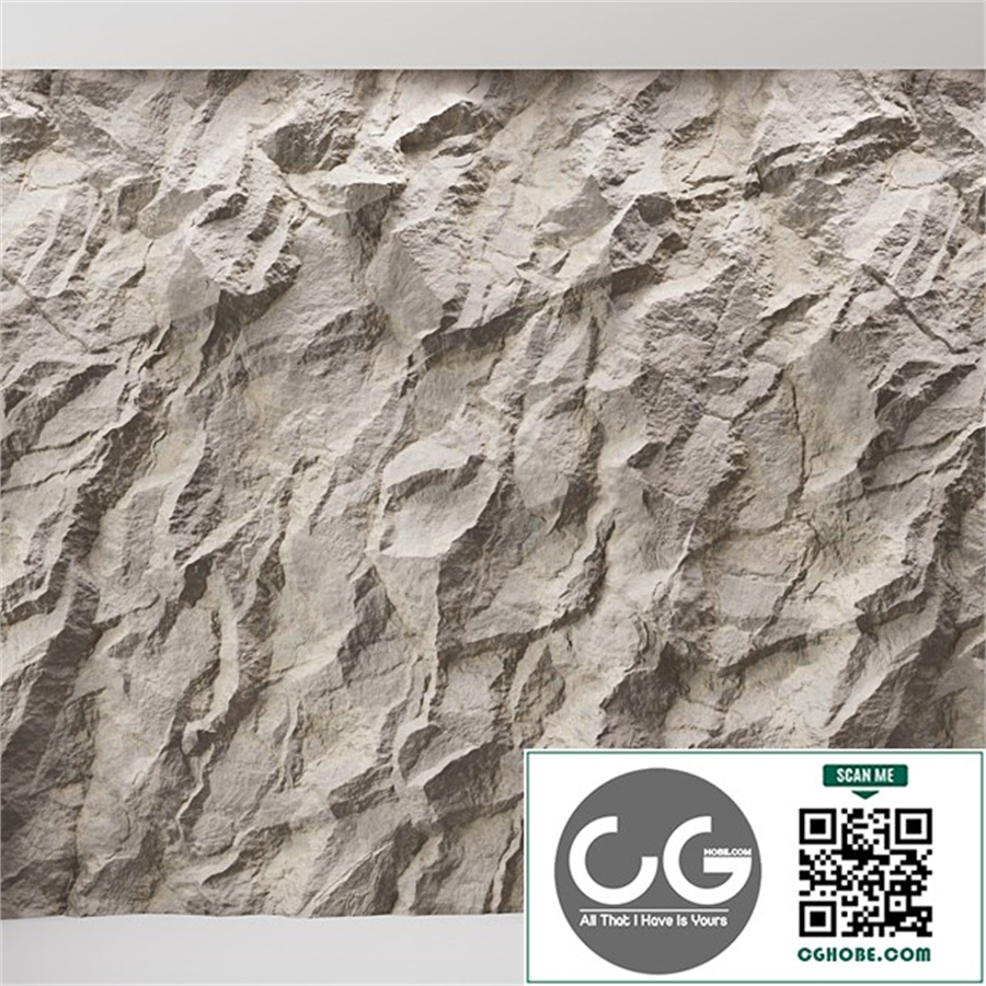 Rock cliff wall №35