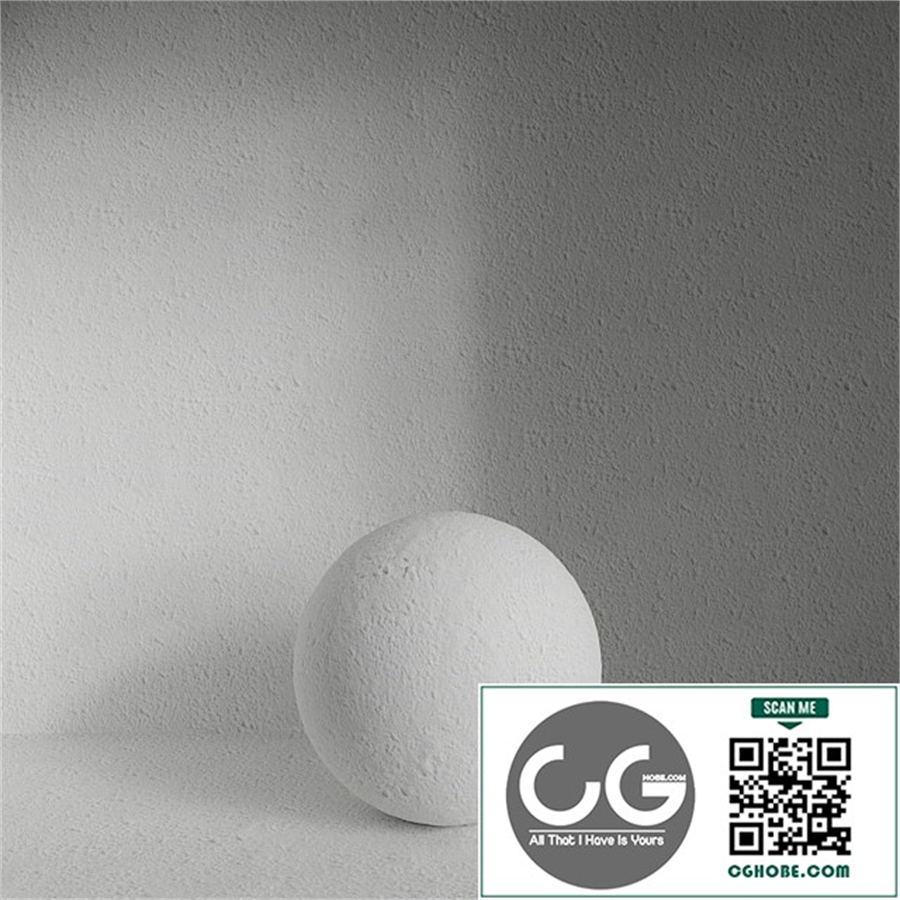 Seamless plaster material