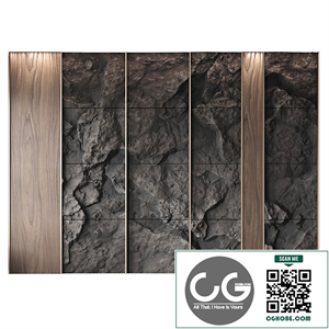 Wall rock panel №2