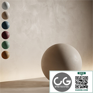 Decorative plaster. Seamless decorative plaster material 6 colors. 41