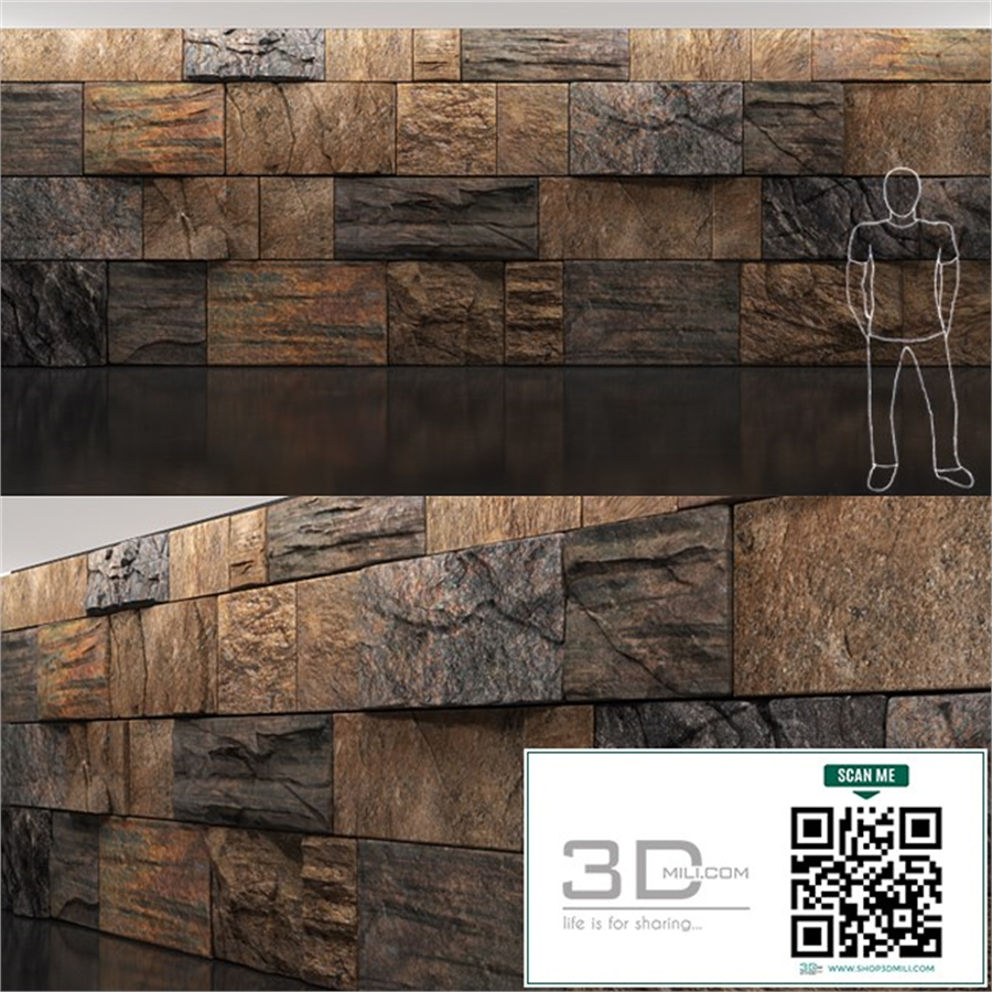 wild stone wall