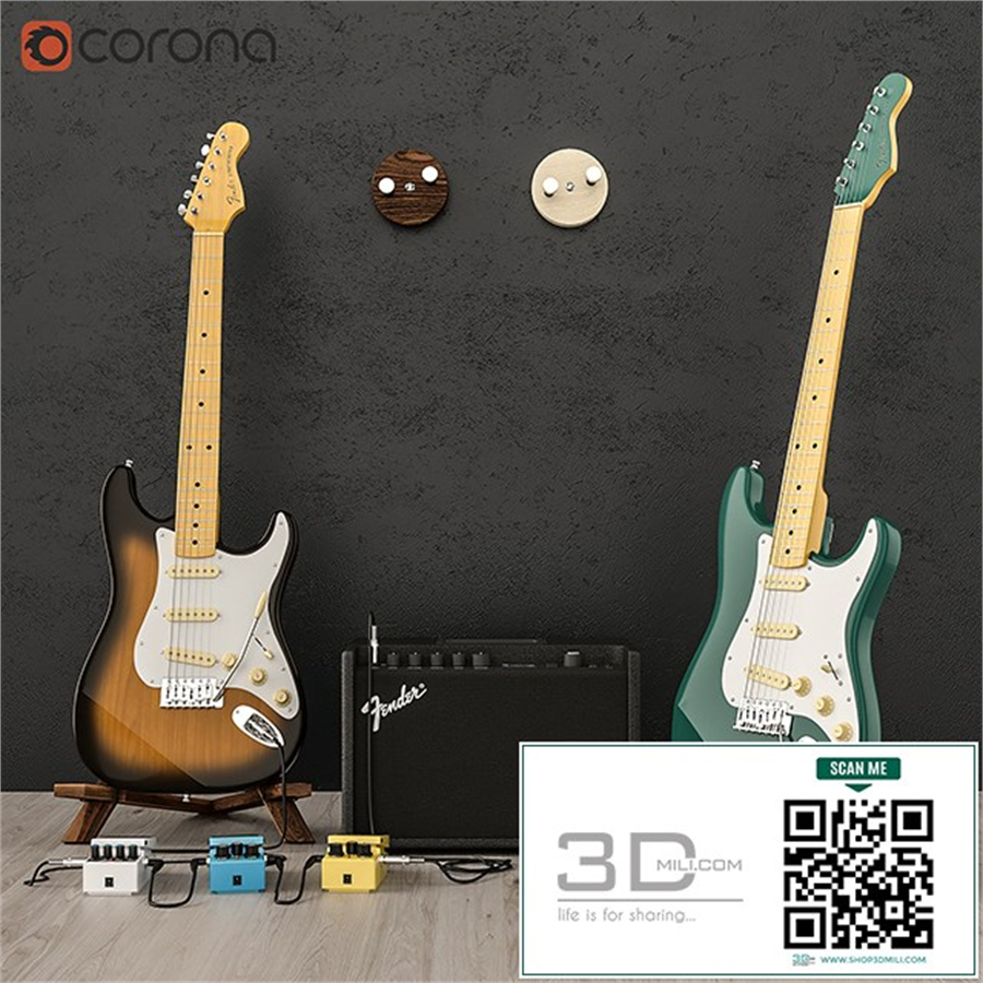 Fender guitar set