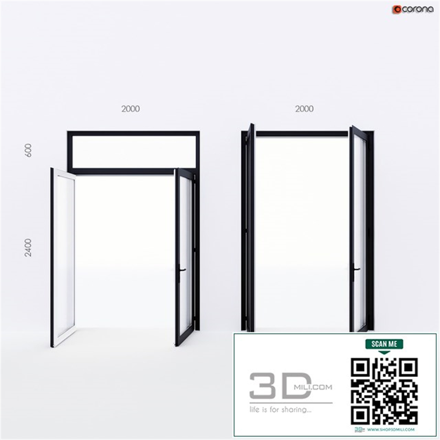 Balcony door Alumil